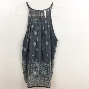 Chocolate Brand Paisley Top